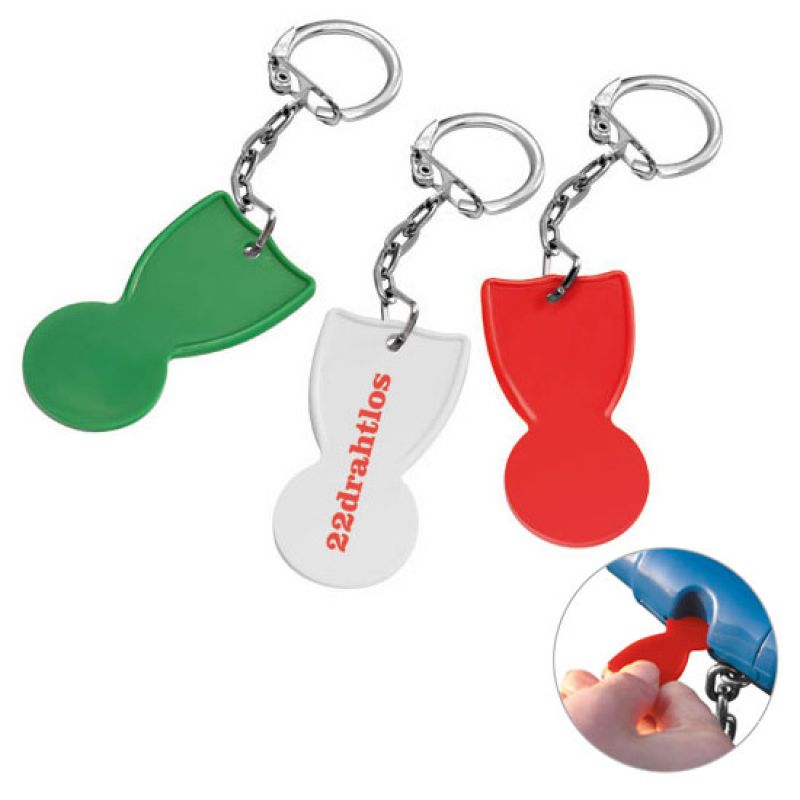 1€-Einkaufswagenchip - - Als Werbeartikel mit Ihrem Logo bedrucken